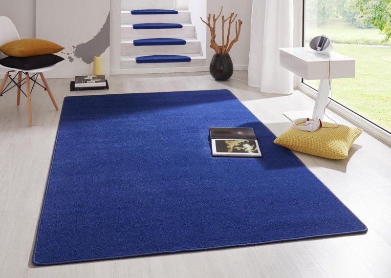 Hanse Home Collection koberce Kobercová sada Fancy 103007 Blau - 3 diely: 67x140 cm (2x), 67x250 cm (1x) cm