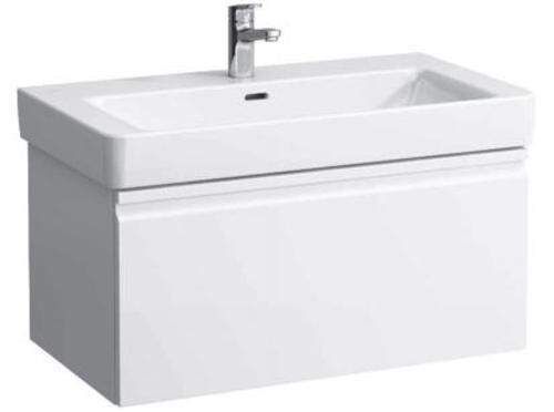 Laufen Pro S - Umývadlová skrinka, 810x450x390 mm, 1 zásuvka, grafit mat H4835010964801