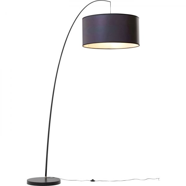 KARE Design Stojací lampa Arch - černá 212cm