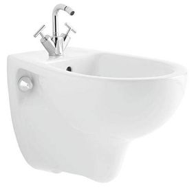 Kolo Rekord - Závesný bidet, 1 otvor na batériu, biela K95100000