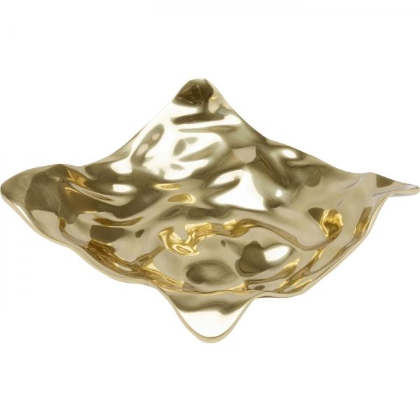 KARE Design Dekorativní mísa Jade - zlatý, 31x29cm