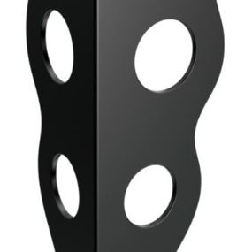 RMP Nábytková nožička Polymnia 20 cm čierna NOHA005/20