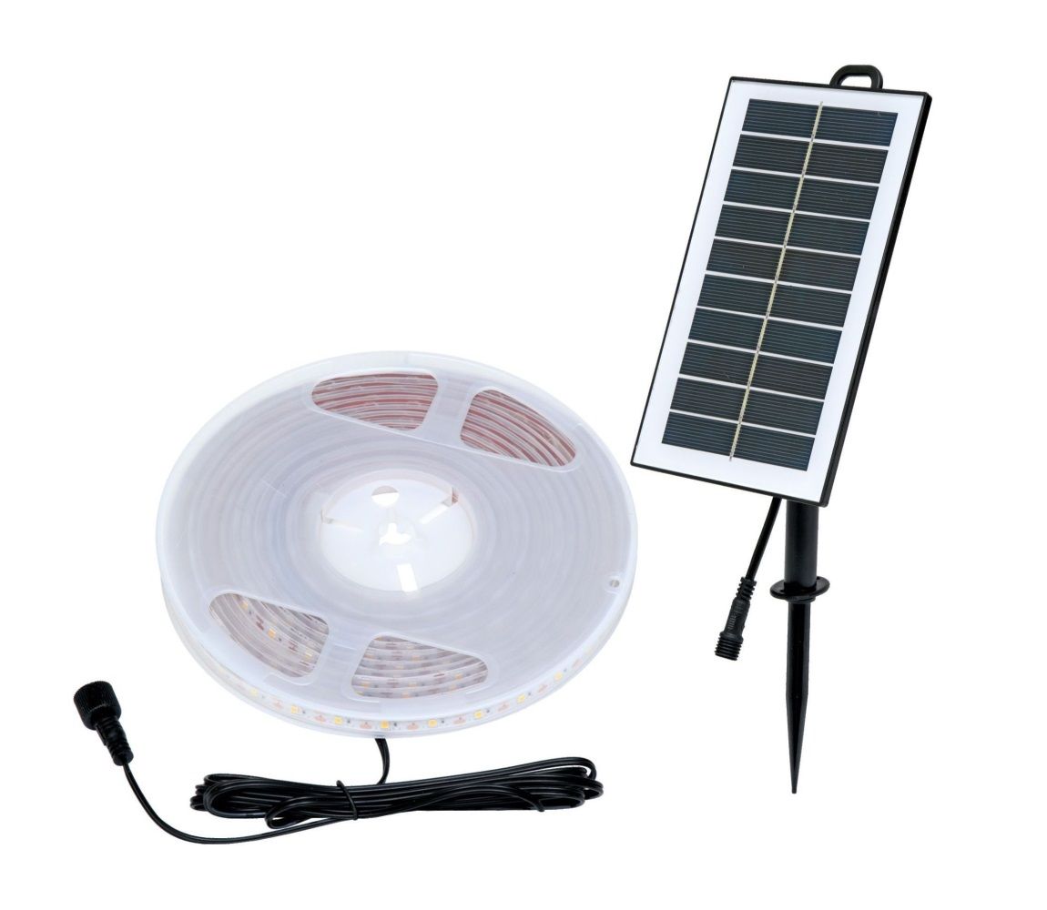 Ecolite DX-SOLAR-3000/5M - LED Solárny pásik 3,7V 2400mAh 5m IP65