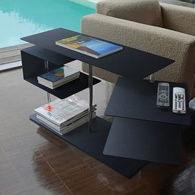 Radius design cologne Stolík RADIUS DESIGN (X-CENTRIC TABLE 2 black 570E) čierny