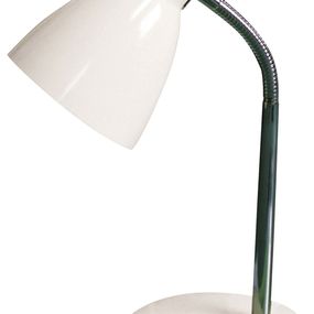 Stojanová lampa Patric 4205 (biela + chrómová)