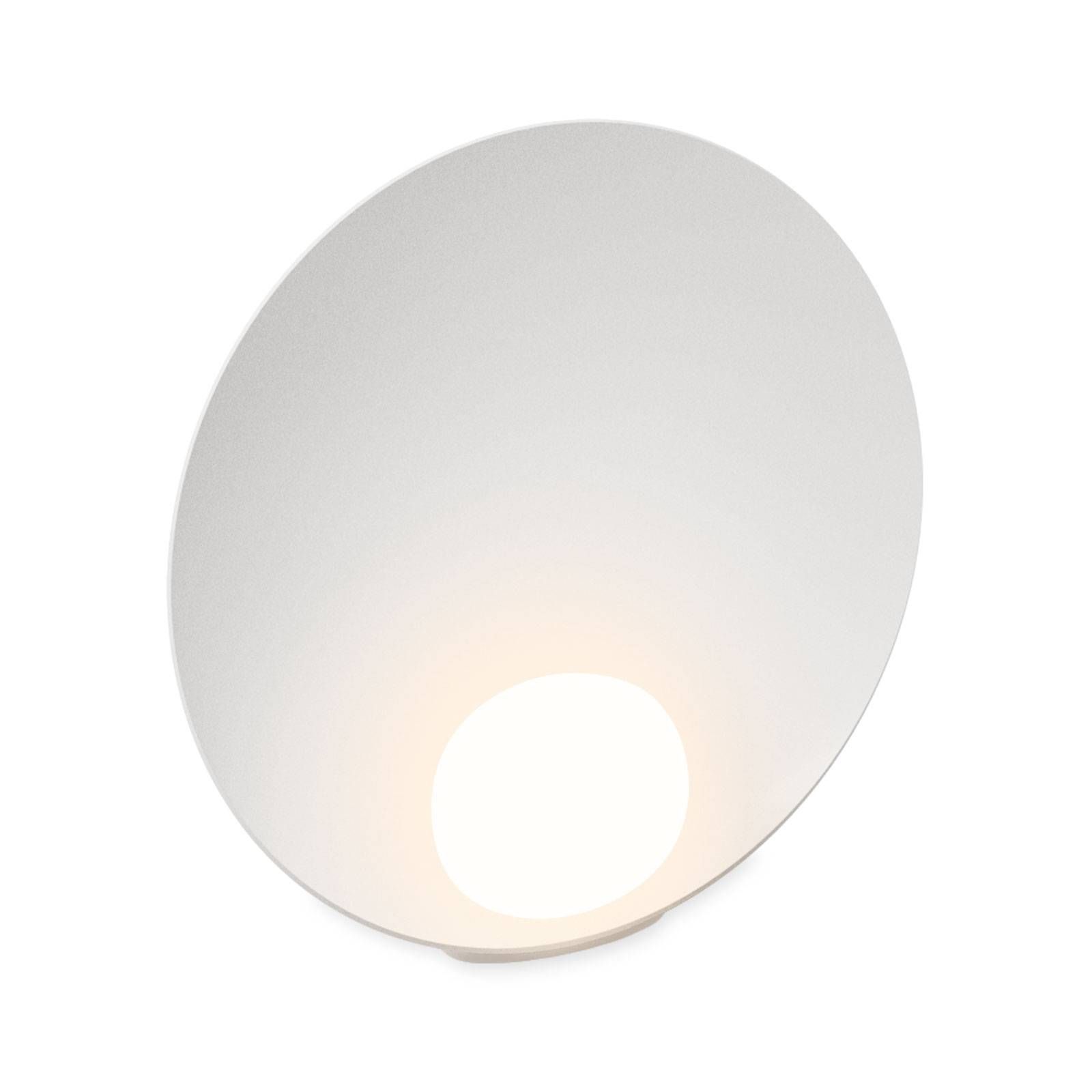 Vibia Musa 7400 stolná LED lampa stojaca, biela, Obývacia izba / jedáleň, hliník, sklo, 4.5W, Energialuokka: E, L: 9 cm