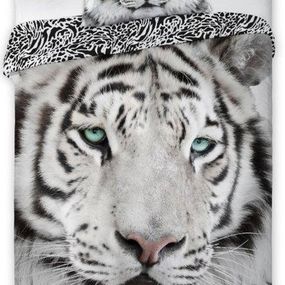 DomTextilu Krásna obojstranná posteľná obliečky s motívom tigra 70x90 cm 23125-141520