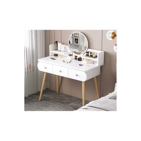 Supplies SCANDI II toaletný stolík so zrkadlom 100x120 - biely