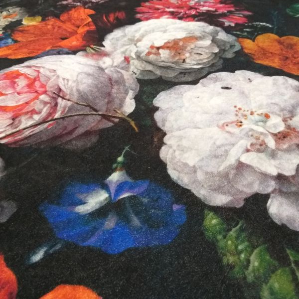 DomTextilu Protišmykový koberec s očarujúcim kvetinovým motívom 55133-234552