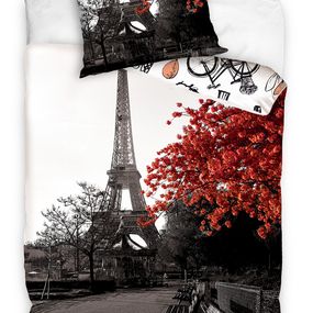 Obliečky bavlna Jeseň v Paríži