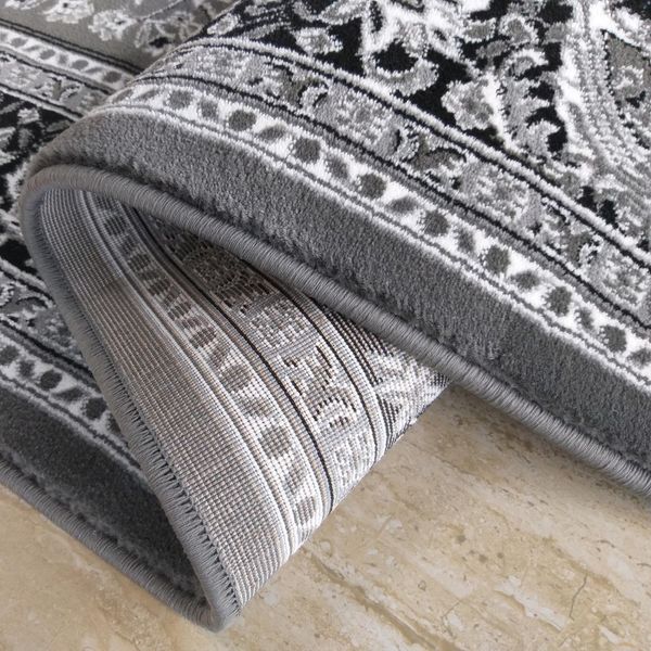 DomTextilu Sivý koberec s ornamentmi mandala 25350-149487