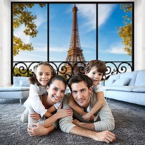 Tour Eiffel Paris France (window) - fototapeta FXL0733
