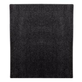 Vopi koberce Kusový koberec Eton čierny 78 štvorec - 300x300 cm