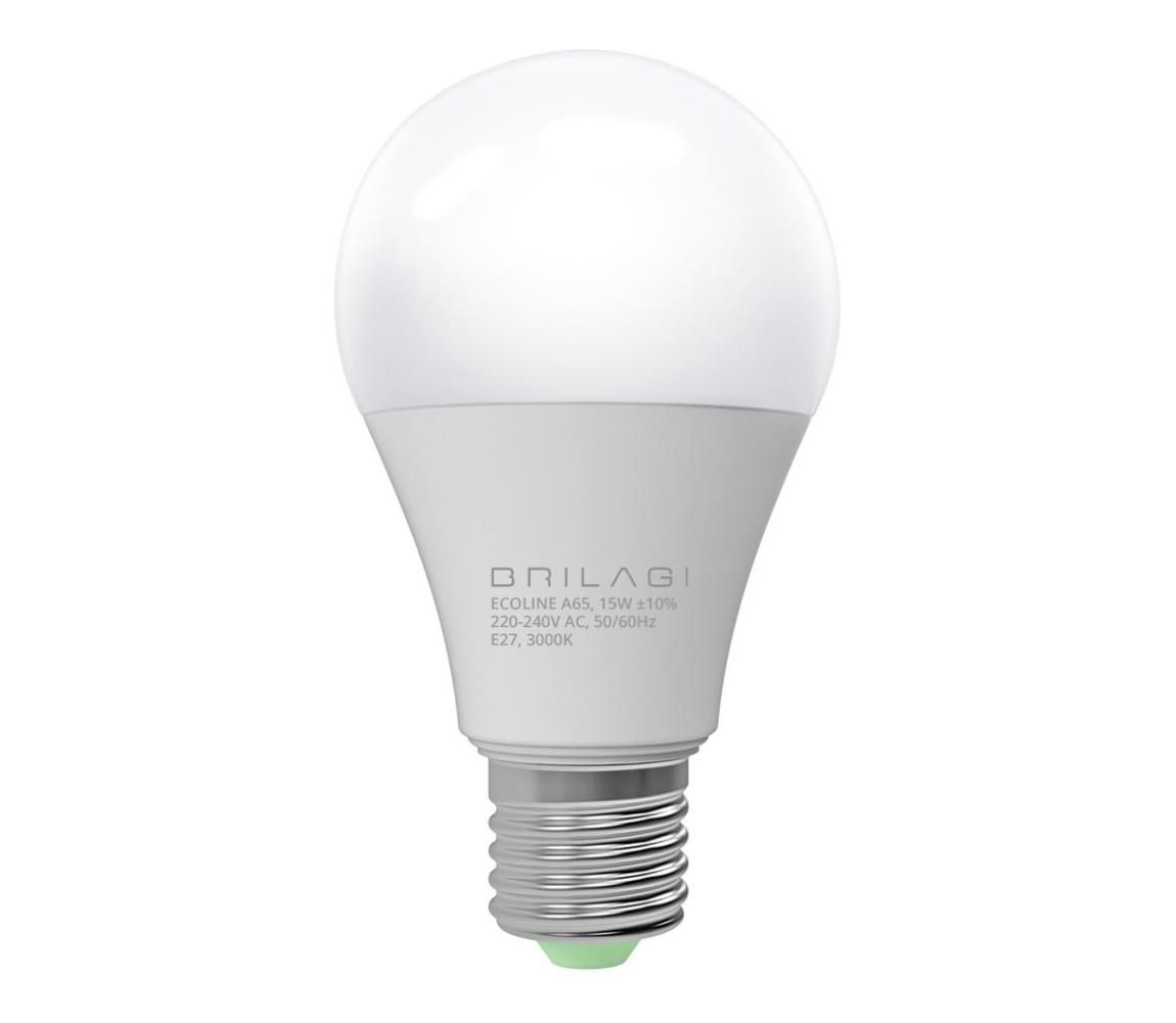 LED Žiarovka ECOLINE A60 E27/15W/230V 3000K - Brilagi