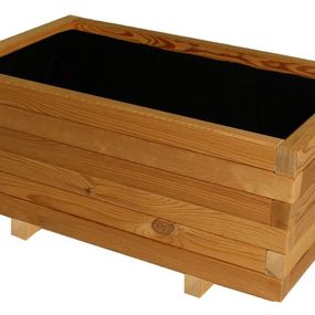 Drevený kvetináč Flor THERMOWOOD 70 x 42 x 31 cm