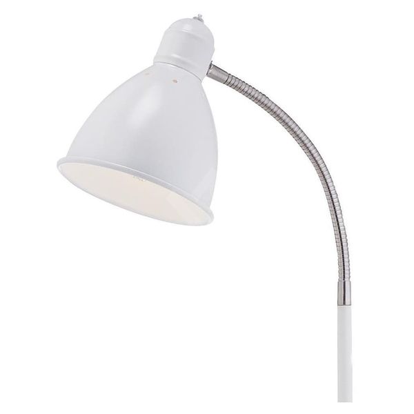 Biela voľne stojacia lampa Markslöjd Nitta