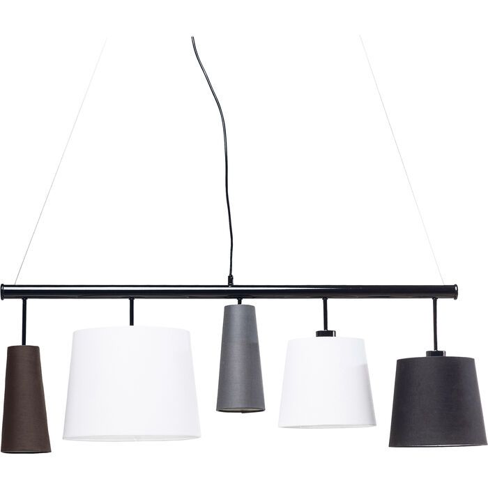 Kare Design Závesná lampa Parecchi Black 100 cm