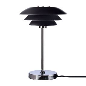 Dyberg Larsen DL20 stolná lampa, kov, čierna, Obývacia izba / jedáleň, kov, G9, 33W, K: 30cm