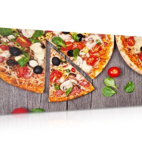 Obraz pizza - 120x60