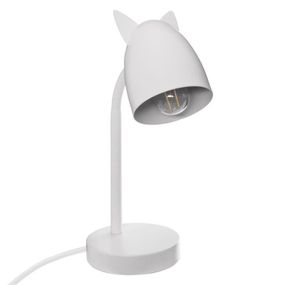 Detská stolová lampa biela 31 cm