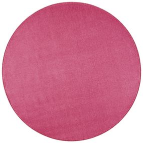 Hanse Home Collection koberce Kusový koberec Nasty 101147 Pink kruh - 133x133 (priemer) kruh cm