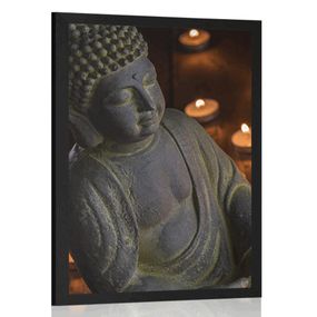 Plagát Budha plný harmónie - 60x90 black