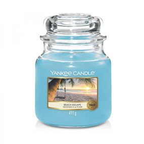 Sviečka yankee candle - beach escape, stredná