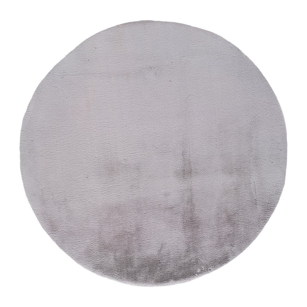 Sivý koberec Universal Fox Liso, Ø 120 cm