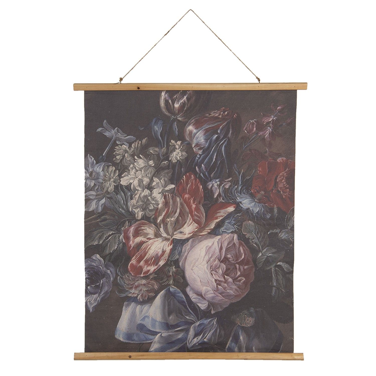 Nástenný plagát s maľbou zátišie květin- 80 * 2 * 100 cm
