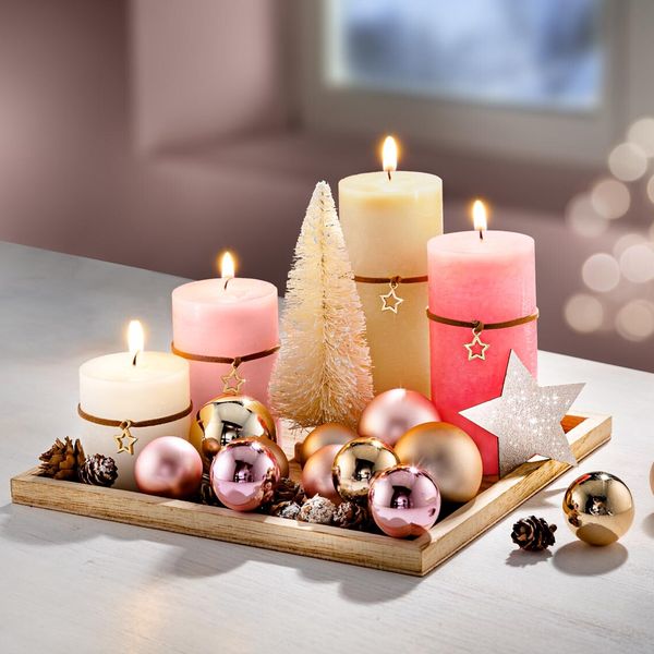 Dekoračná sada so sviečkami Sladké Vianoce