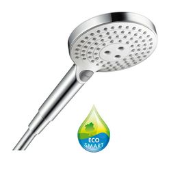 Hansgrohe Raindance Select S - Ručná sprcha 120 3jet EcoSmart 9 l/min, biela/chróm 26531400