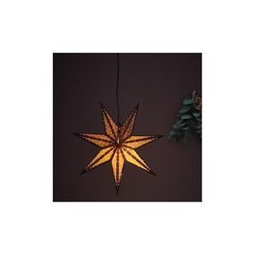 Markslöjd 705793 - Vianočná dekorácia GLITTER 1xE14/25W/230V pr. 45 cm bronzová