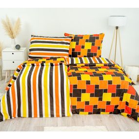 Stanex Luxusné obliečky Orange 140x200/70x90 cm