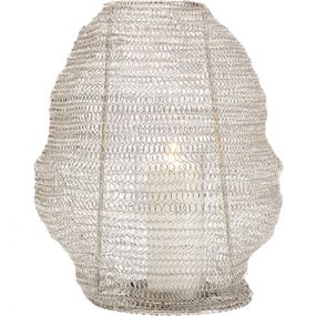 KARE Design Lucerna Mesh Silver Ø30cm