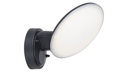Rabalux 8134 LED vonkajšie nástenná lampa Varna 1x12W | 4000K | IP54 - funkčné svietidlo, čierna farba