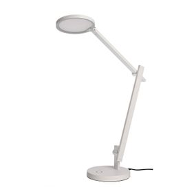 Deko-Light LED lampa na písací stôl Adhara, biela, Pracovňa / Kancelária, hliník, 12W