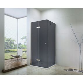 Sprchovací kút Mexen Lima Grey 90 x 90 cm