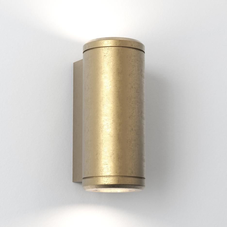 Vonkajšie priemyselné svietidlo ASTRO Jura Twin Solid Brass 1375010