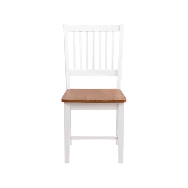 Biele/v prírodnej farbe jedálenské stoličky v súprave 2 ks Brisbane – Actona