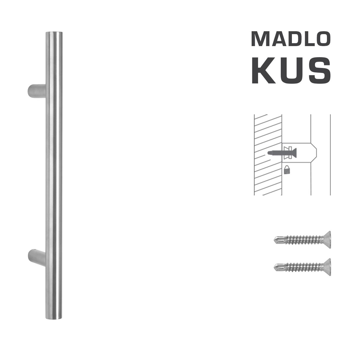 FT - MADLO kód 800 Ø 30 mm ST ks 210 mm, Ø 30 mm, 300 mm