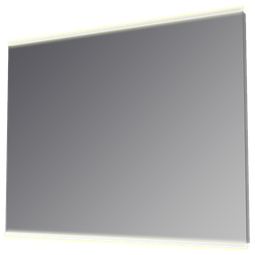 Zrkadlo ELEMENT 13 1000x800 LED - Biely lak, vysoký lesk