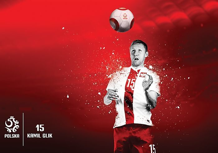 Kamil Glik Reprezentacja Polski - fototapeta 2986VEXL