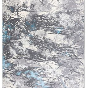 Dywany Łuszczów Kusový koberec Core W9789 Abstraction grey/blue - 120x170 cm