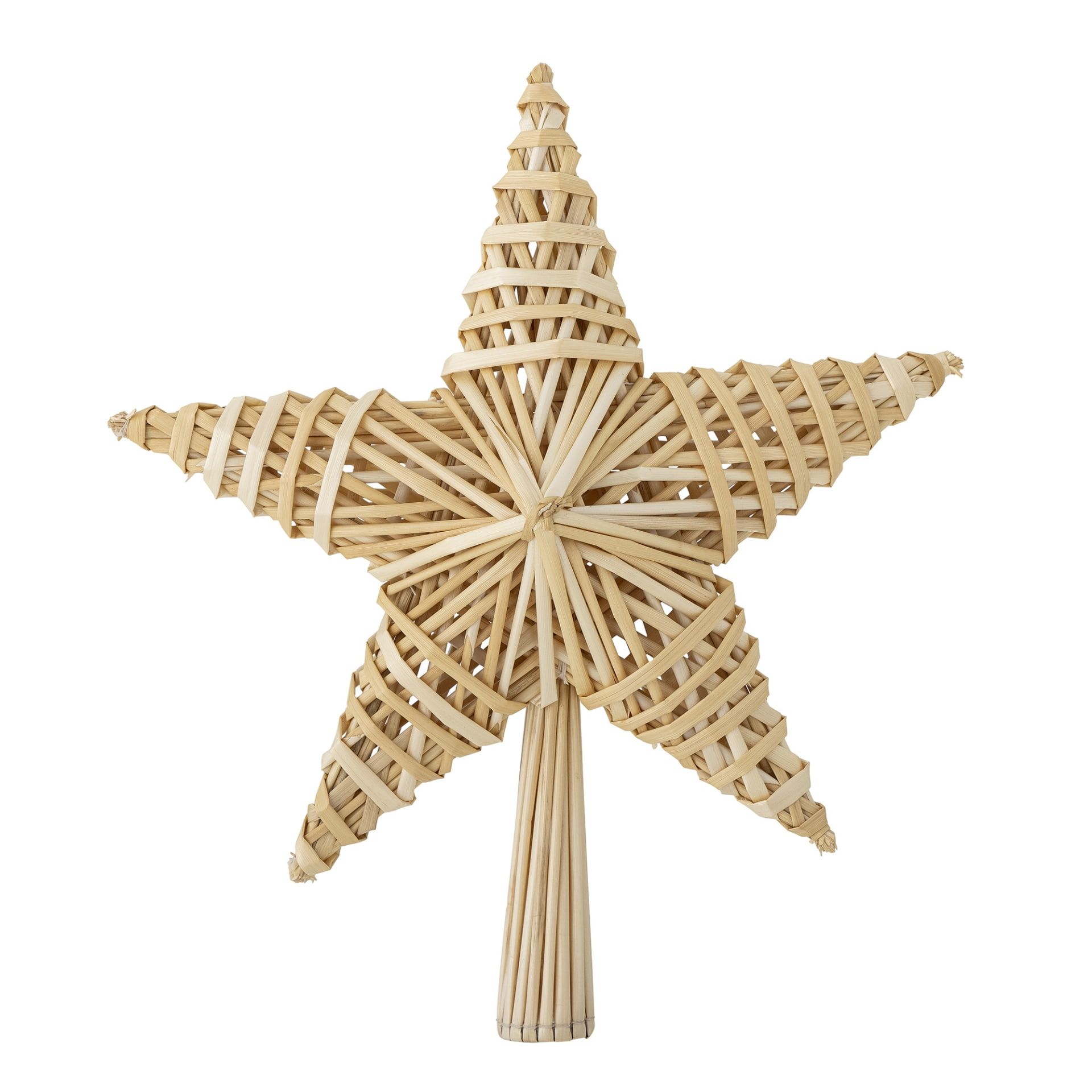 Bloomingville Vianočná hviezda na stromček Hirah Wheat Straw