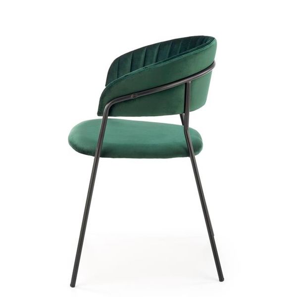 Halmar K426 stolička tmavo zelená