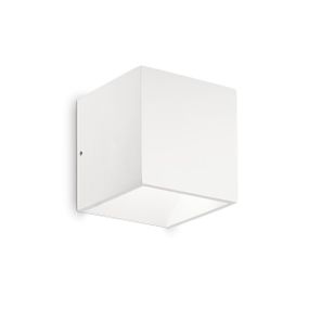 Ideal Lux 269313 RUBIK vonkajšie nástenné svietidlo LED 9W/630lm 3000K IP54 biela