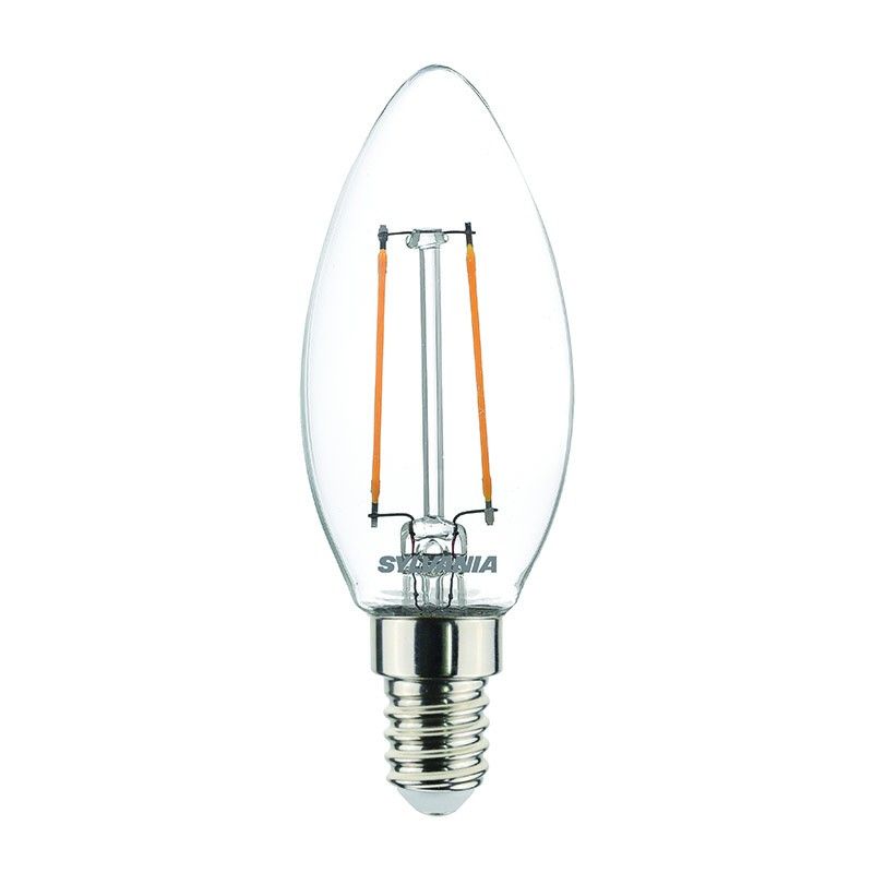 Sylvania 0029371 LED žiarovka filament 1x2,5W | E14 | 250lm | 2700K- číra