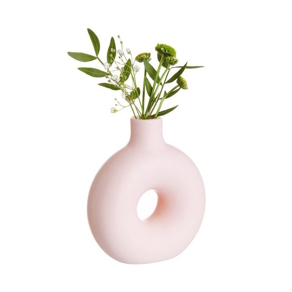 Butlers LOOPY Mini váza 10 cm - sv. ružová