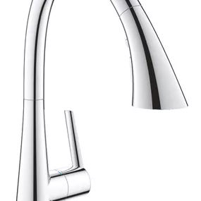 Grohe Zedra - Drezová batéria s výsuvnou spŕškou, chróm 32294002