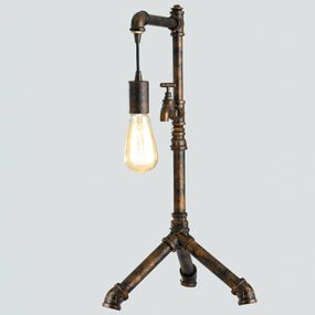 Eco-Light Stolná lampa Amarcord, 1-plameňová, Obývacia izba / jedáleň, kov, E27, 60W, L: 41 cm, K: 61cm